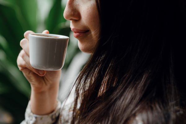 tasting bitter coffee