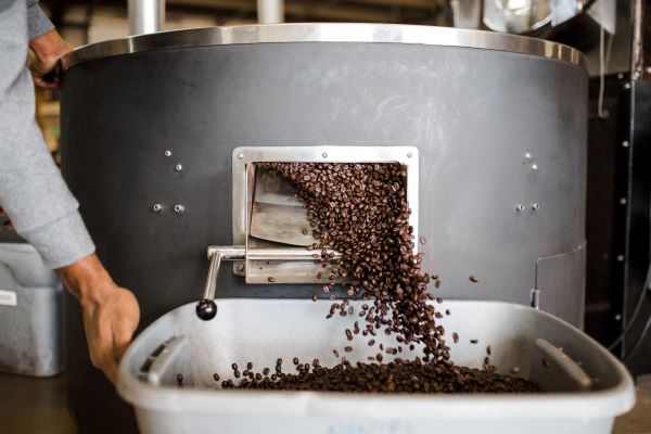 Focus developing the coffee in the roasting process