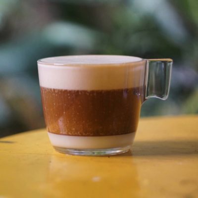 Focus coffee drinks that are unique in Indonesia