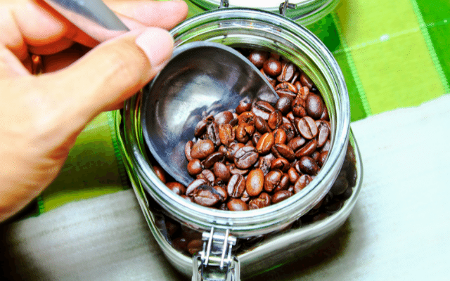 Focus how to store coffee beans