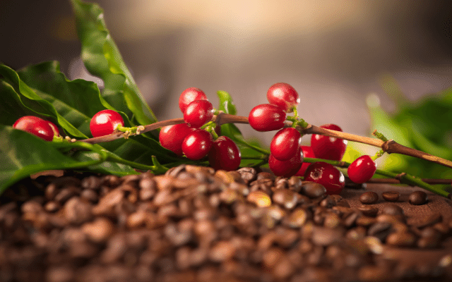 Focus what does a coffee plant look like